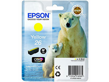 Druckerpatronen, Epson: Epson Original Tintenpatrone T2614, yellow