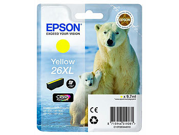 Epson Original Tintenpatrone T2634, yellow XL