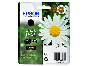 Epson Original Tintenpatrone T1811, black XL