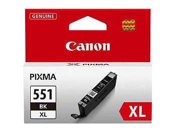 Pixma IP 7250, Canon: CANON Original Tintenpatrone CLI-551BK XL, black