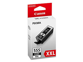 Original Patrone, Canon: CANON Original Tintenpatrone PGI-555PGBK XXL, black