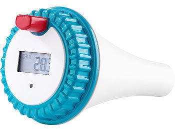 Schwimmbad Thermometer: infactory Wassertemperatur-Sensor für PT-300, Versandrückläufer
