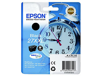 Epson Original Tintenpatrone T2791 (27XXL), black