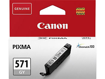 Pixma Ts 8051, Canon: CANON Original Tintenpatrone CLI-571GY, grau