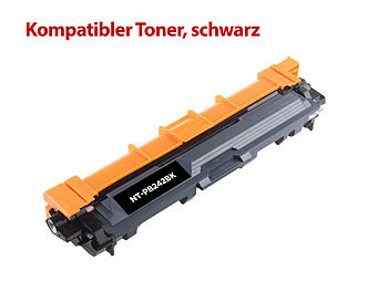 iColor Kompatibler Toner für Brother TN-242BK, schwarz,  für z.B.: HL-3142 CW