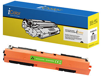 Laserjet Cp1025 Color, HP: iColor Kompatibler Toner für HP CE310A / 126A, black