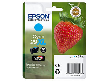 Epson Original Tintenpatrone 29XL (T2992), cyan