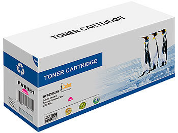 iColor Kompatibler Toner für Samsung CLT-M503L, magenta iColor Kompatible Toner-Cartridges für Samsung-Laserdrucker