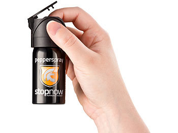 stopnow pepperdefender, Pfefferspray mit Sprühstrahl, 40 ml