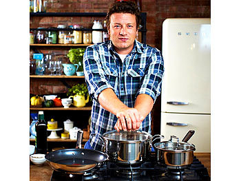 Tefal Jamie Oliver Servierpfanne Induktion 2,8 l, 2 Griffe, Glasdeckel