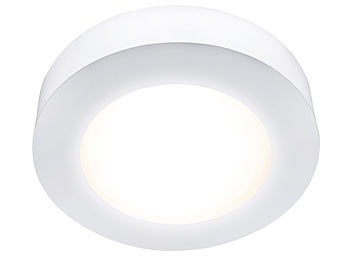mlight Ein-/Unterbau-LED-Panel, rund, dimmbar, warmweiß, 11 Watt, 720 Lumen