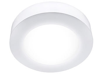 mlight Ein-/Unterbau-LED-Panel, rund, dimmbar, weiß, 18 Watt, 1.300 Lumen