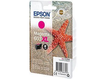 Original Patronen, Epson: Epson Original-Tintenpatrone 603XL C13T03A34010, magenta, 4,0 ml