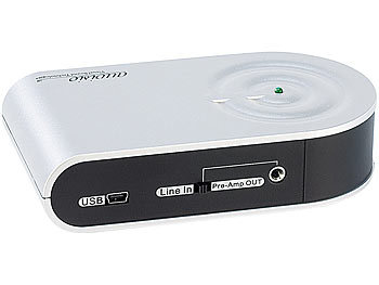 auvisio USB-Stereo-Phono-Vorverstärker mit Bearbeitungssoftware (ref.)