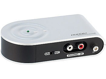 auvisio USB-Stereo-Phono-Vorverstärker mit Bearbeitungssoftware (ref.)
