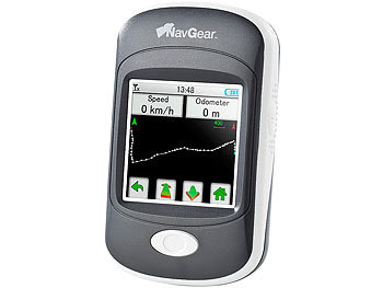 NavGear GPS-Sport- & Outdoor-Computer "GO-300.Puls" (refurbished)