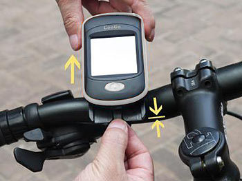 NavGear GPS-Sport- & Outdoor-Computer GO-300.Puls inkl. Pulsgurt