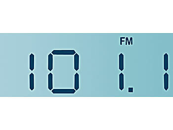auvisio Mobiler Stereo-Kompaktlautsprecher mit UKW-Radio
