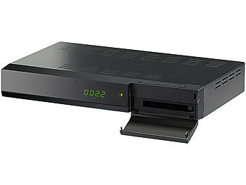 auvisio Digitaler HD-Sat.-Receiver, CI-Slot, Mediaplayer (refurbished)