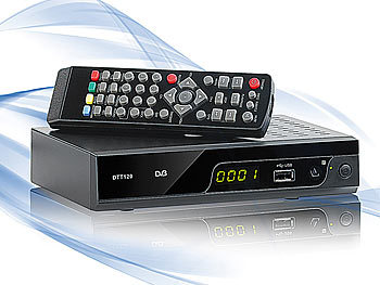 auvisio Digitaler HD-Sat-Receiver DSR-390U.mini DVB-S2/ Full HD-Player
