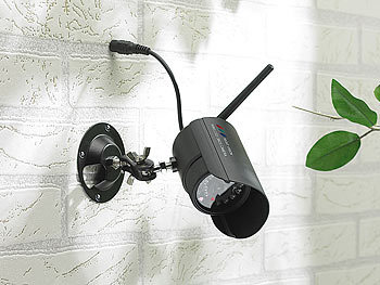 VisorTech Digitales PC-Funk-Überwachungssystem mit Infrarot-Kamera