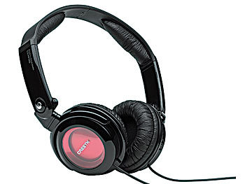 Premium HiFi-Kopfhörer CS-HP500, schwarz/rot