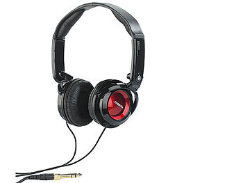 Premium HiFi-Kopfhörer CS-HP500, schwarz/rot