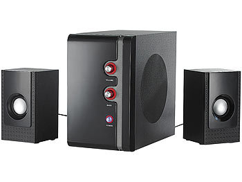 auvisio Aktives 2.1 Premium-Multimedia-Soundsystem MSX-340