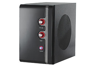 auvisio Aktives 2.1 Premium-Multimedia-Soundsystem MSX-340