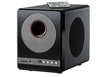 auvisio 2.1-Premium-Multimedia-Soundsystem mit Subwoofer, MP3-Player, 40 Watt
