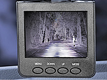 NavGear Auto-DVR-Kamera mit TFT & Bewegungserkennung (Versandrückläufer)