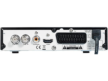 auvisio Digitaler HD-Sat-Receiver DSR-395U.mini (refurbished)