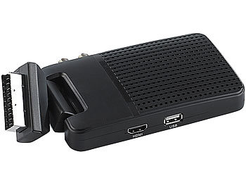 auvisio HD-Sat-Receiver & Mini-MediaCenter DVS-3310HD SCART/HDMI/DVBS2