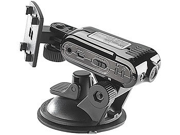 Somikon DVR-HD-Cockpitkamera "MDV-2700.HD" mit Navihalterung (refurbished)