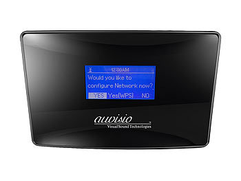auvisio DLNA-Webradio & WLAN-Audioplayer APD-100.bt (refurbished)