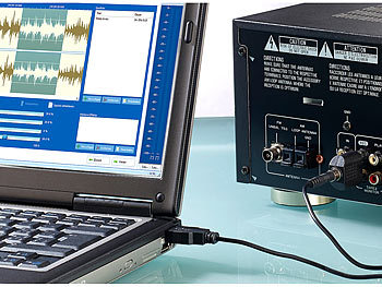 Q-Sonic Audio-Digitalisierer & MP3-Recorder "AD-330 USB" Versandrückläufer