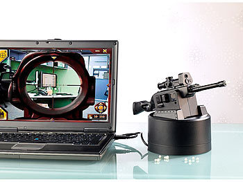 c-enter USB Gewehr mit Webcam als digitales Zielfernrohr
