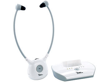 newgen medicals Premium Hörsystem für TV und Musik mit Kopfhörer (Versandrückläufer)