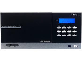 auvisio HiFi-Stereoanlage m. Bluetooth, CD, USB, FM, Wecker(Versandrückläufer)