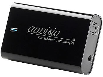 auvisio AirMusic-Empfänger für Musik-Streaming, mit Klinken- & Toslink-Ausgang