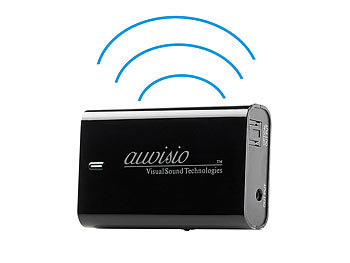 WLAN Audio Adapter: auvisio AirMusic WLAN-Empfänger für Musik-Streaming Toslink APD-250.am