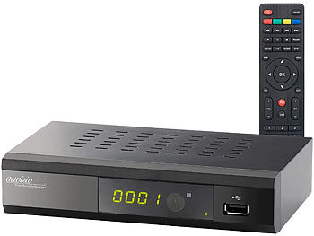auvisio Digitaler DVB-C-Kabelreceiver DCR-100.fhd Full-HD (Versandrückläufer)