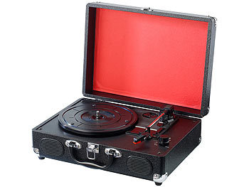 Q-Sonic Koffer-Plattenspieler und MP3-Recorder UPL-45.case (refurbished)
