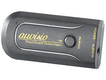 auvisio Musik-Transmitter MT-180.ax, Bluetooth, aptX, für 2 Empfänger