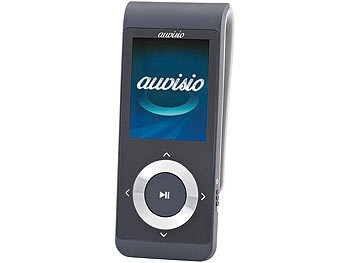auvisio MP3- & Video-Player DMP-320.bt V2, Bluetooth, FM (Versandrückläufer)