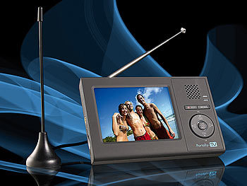 Portally-TV DVB-T-Fernseher DT-3505LX Mediaplayer & Aufnahmefunktion