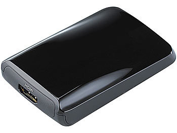 auvisio USB-HDMI-Video-Split-Box VD-300HD: 6 TFTs an PC/ Notebook