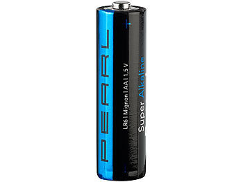 PEARL 200er-Set Super-Alkaline-Batterien Typ AA / Mignon, 1,5 V