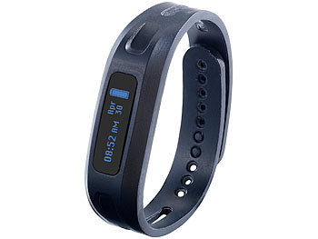 newgen medicals Fitness-Armband FBT-50 V4 mit Bluetooth 4.0 und Schlafüberwachung