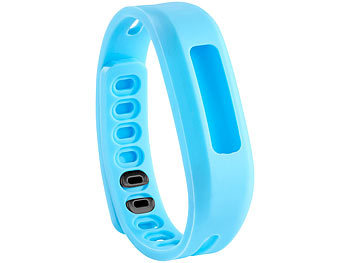 newgen medicals Wechsel-Armband für Fitness-Armband FBT-50, blau